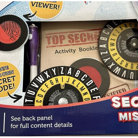 Secret Spy Mission Gear Top Secret Activity Booklet - Picture 3 of 8